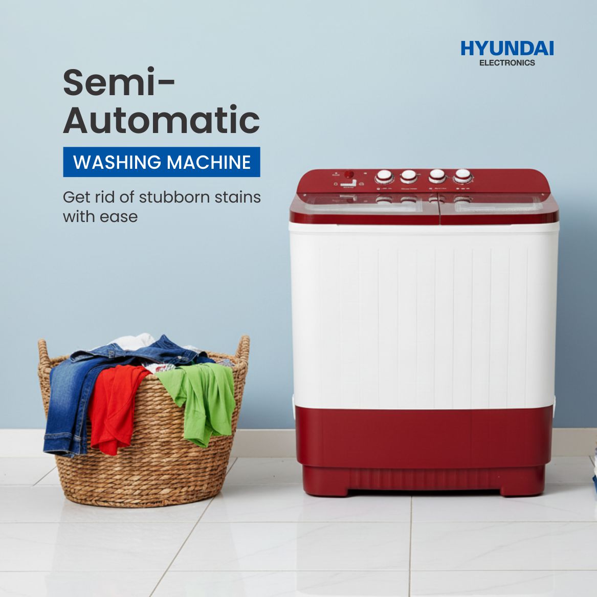 Semi Auto WM WSHYDIHG1C-BW