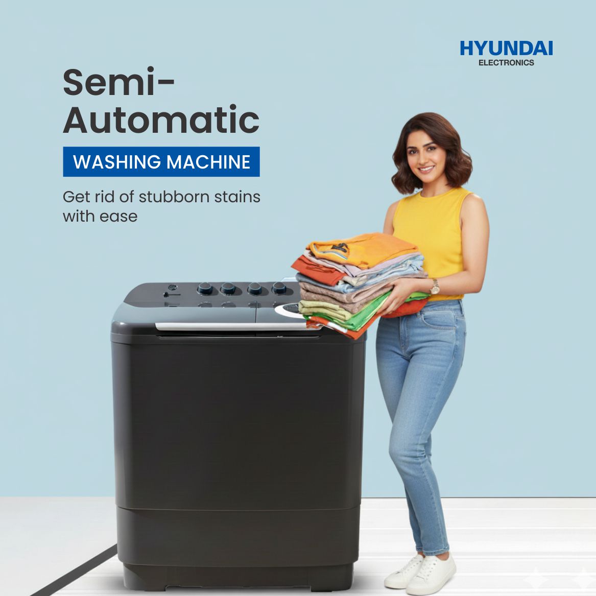 Semi Auto WM WSHYDIPL1E-BB