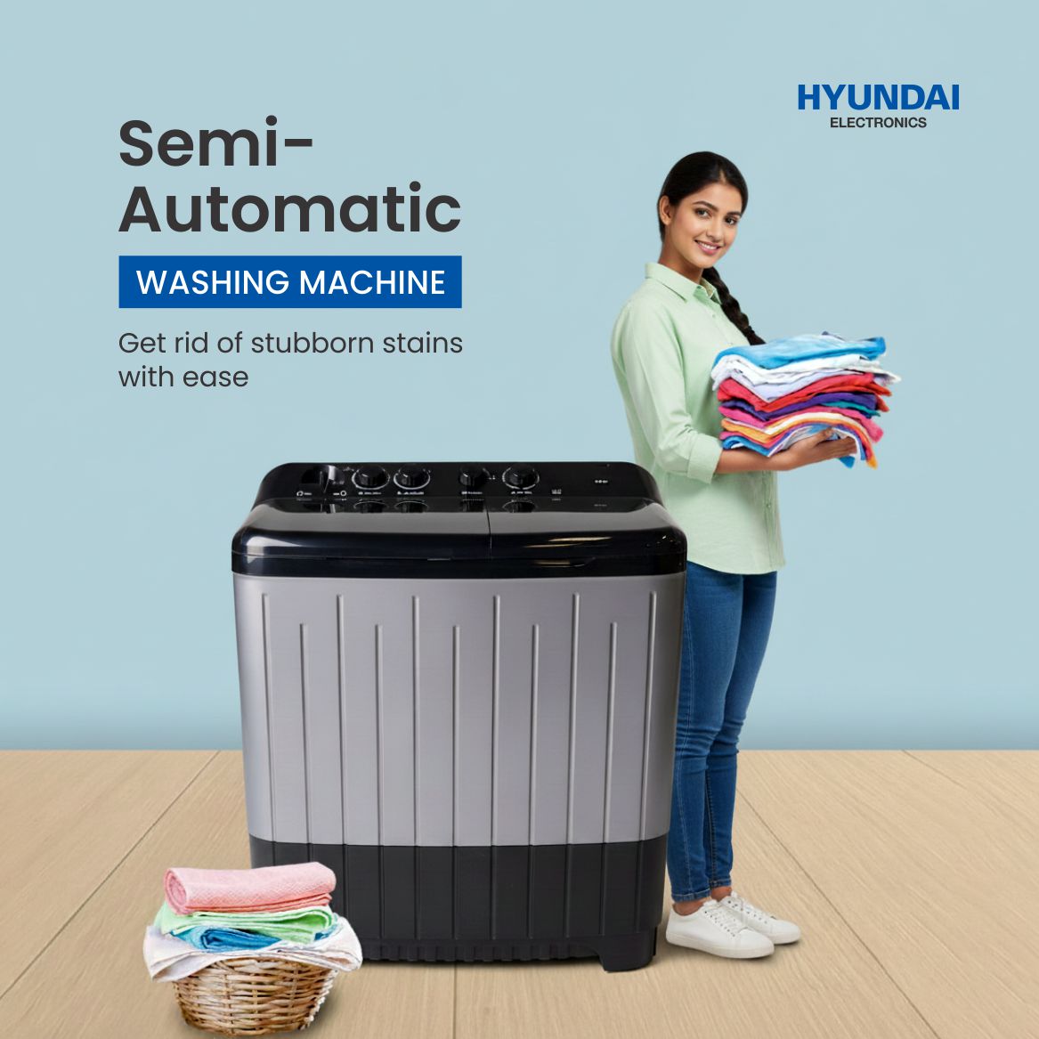 Semi Auto WM HYS85D1-BGU7